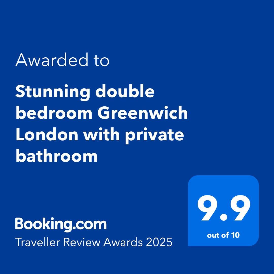 Stunning Double Bedroom Greenwich London With Private Bathroom ภายนอก รูปภาพ